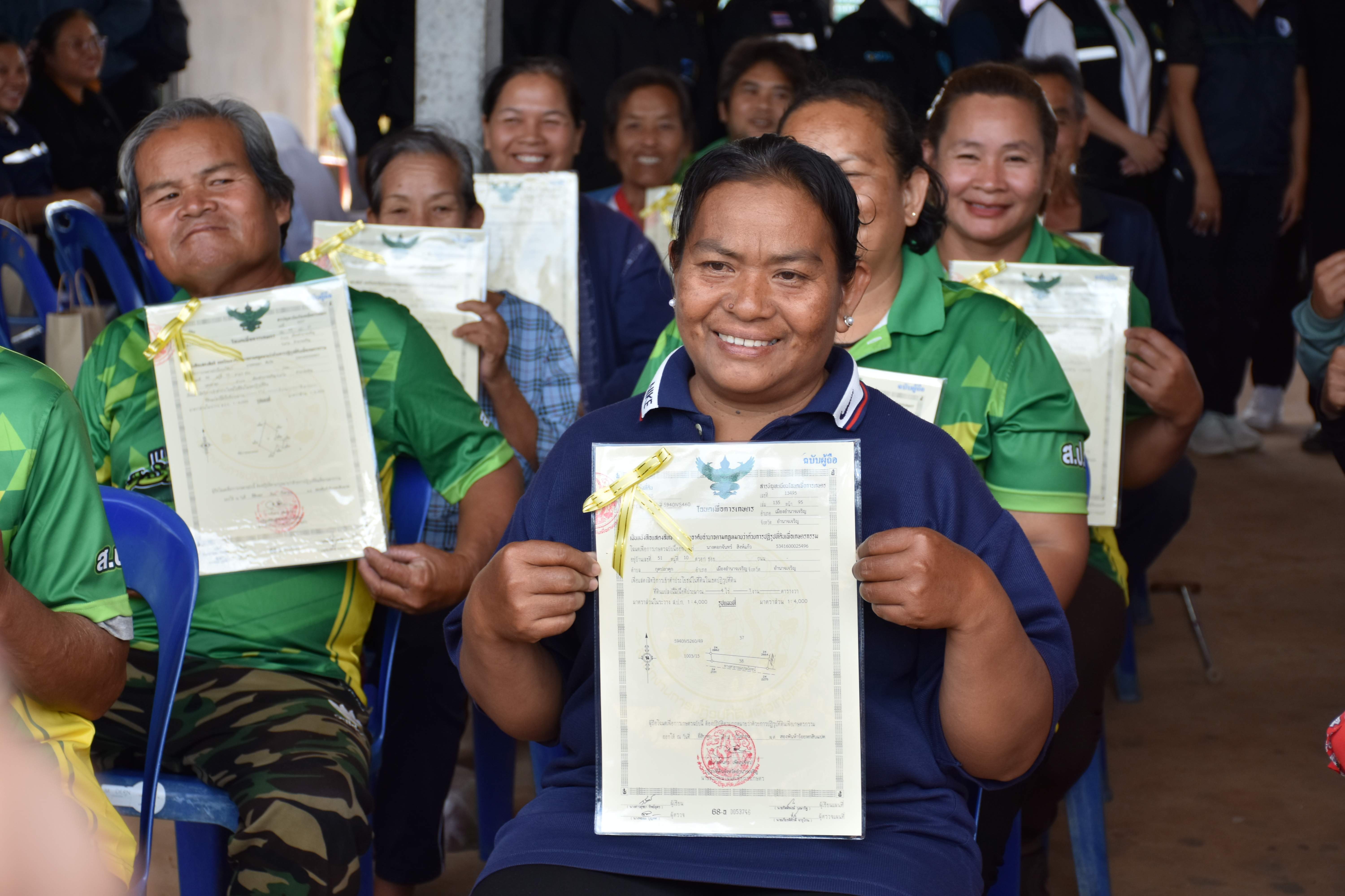 title - ผู้ตรวจราชการกระทรวงเกษตรและสหกรณ์ เขตตรวจราชการที่ 14 (นางสุวรรณี ศรีสุวรรณ์) และคณะผู้ตรวจราชการกรม ลงพื้นที่ตรวจติดตามนโยบายยกระดับสินค้าเกษตรและบริการมูลค่าสูง การพัฒนาสินค้าเกษตรมูลค่าสูง โครงการส่งเสริมและพัฒนาสินค้าเกษตรชีวภาพ (สมุนไพร) ณ แปลงใหญ่สมุนไพร หมู่ 10 บ้านห้วยร่องคำ ตำบลกุดปลาดุก อำเภอเมืองอำนาจเจริญ จังหวัดอำนาจเจริญ